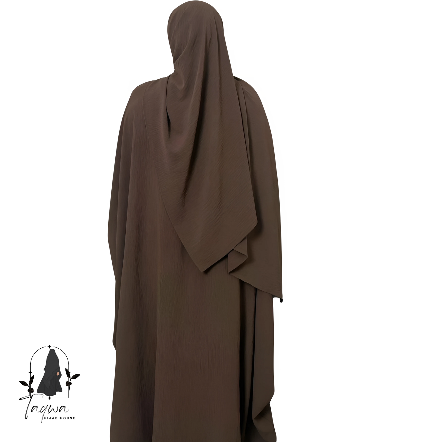 Butterfly Crepe Abaya with Hijab