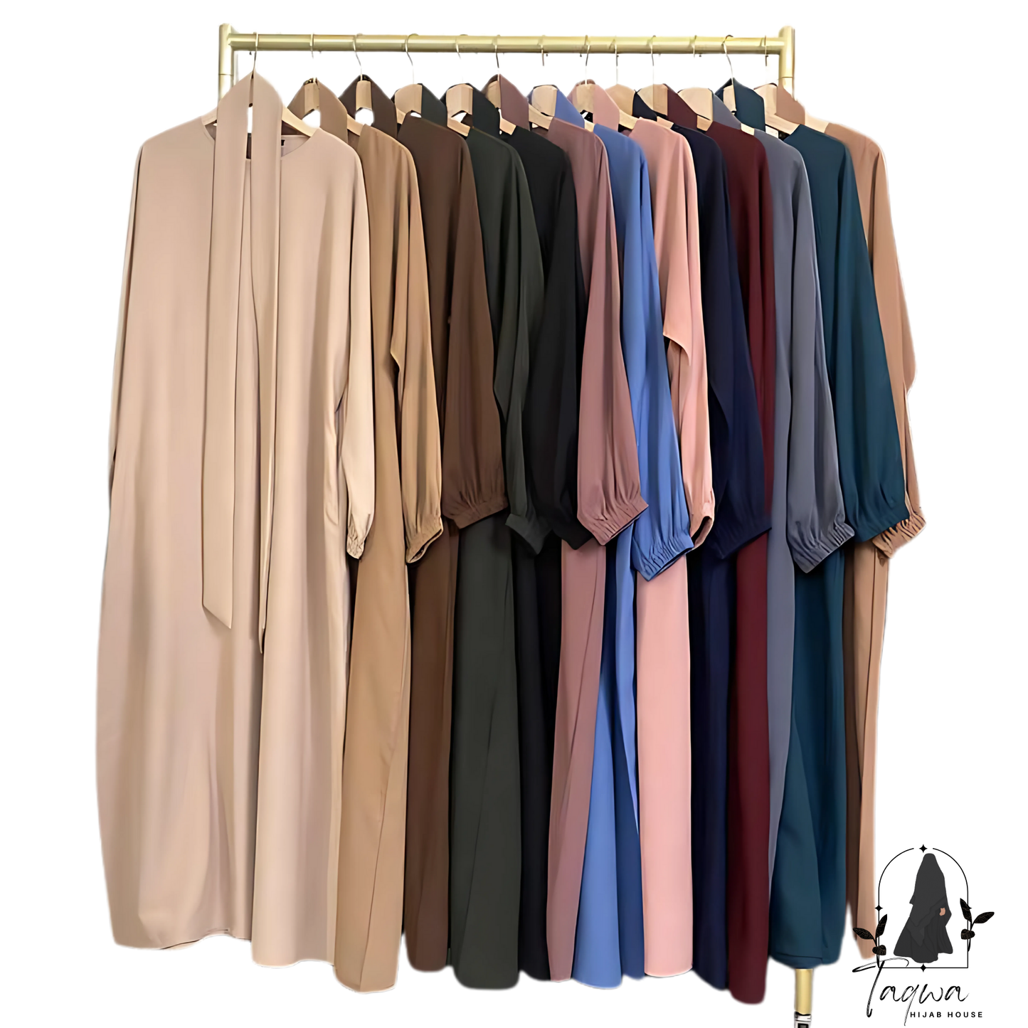 Cuff Sleeves Abaya