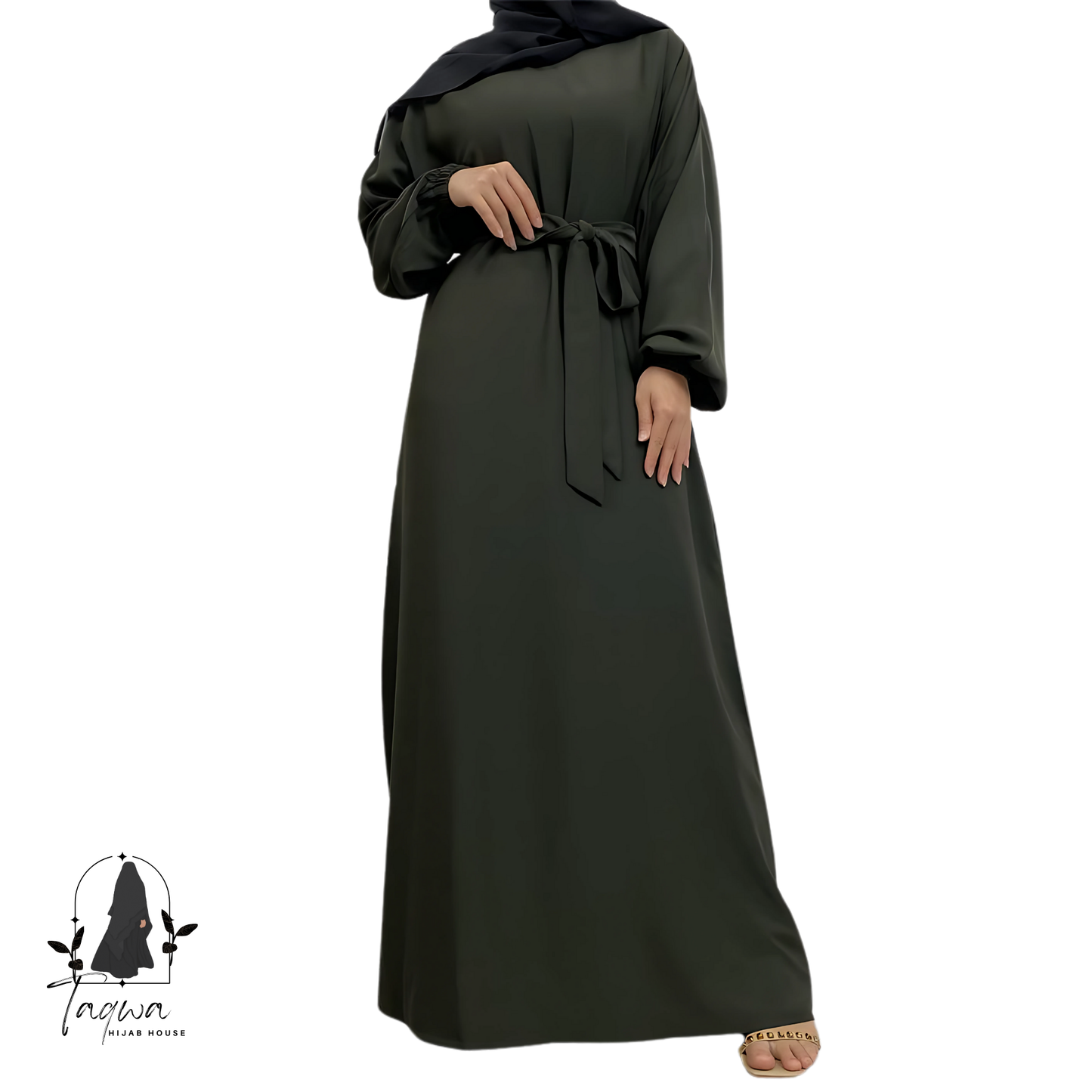 Cuff Sleeves Abaya